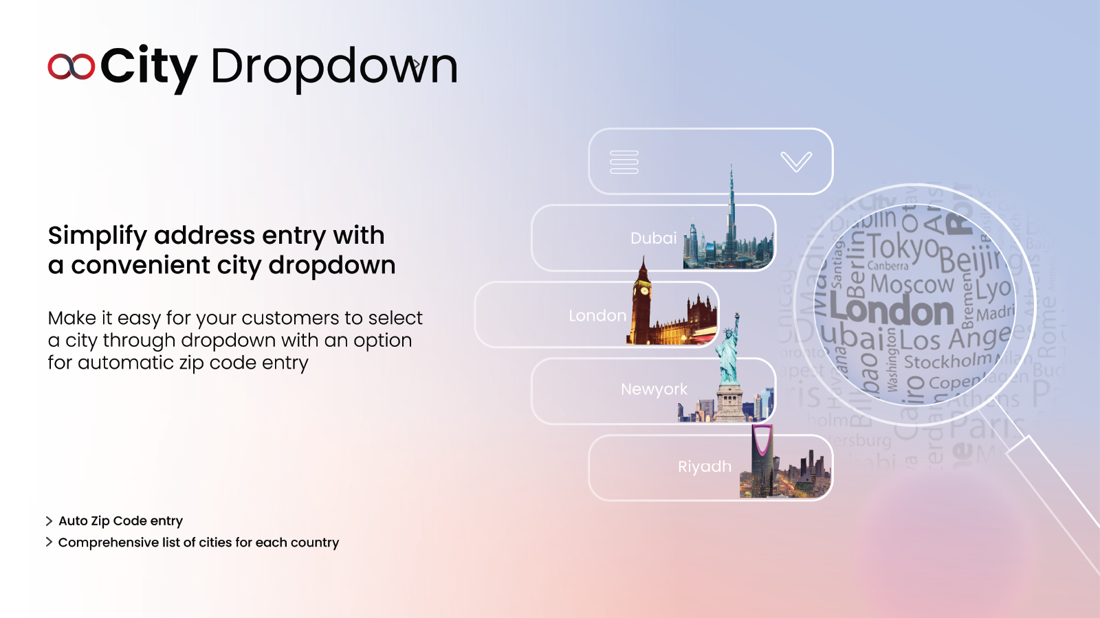 Stadt Dropdown