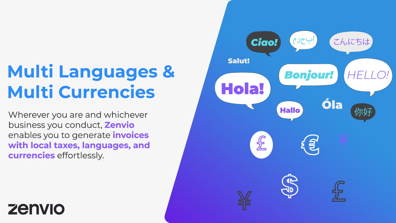 Múltiples Idiomas y Múltiples Monedas