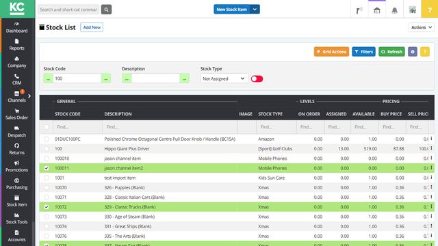 Hantera lager enkelt inom Khaos Control Cloud