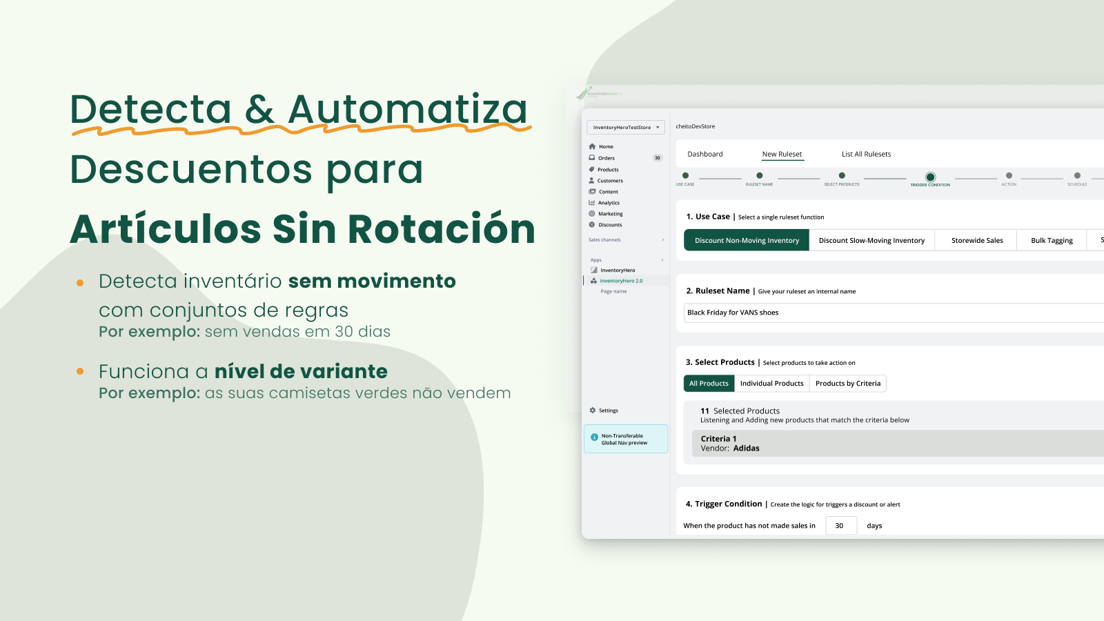 Detecte e Automatize Descontos para Itens de Inventário Não-Movi