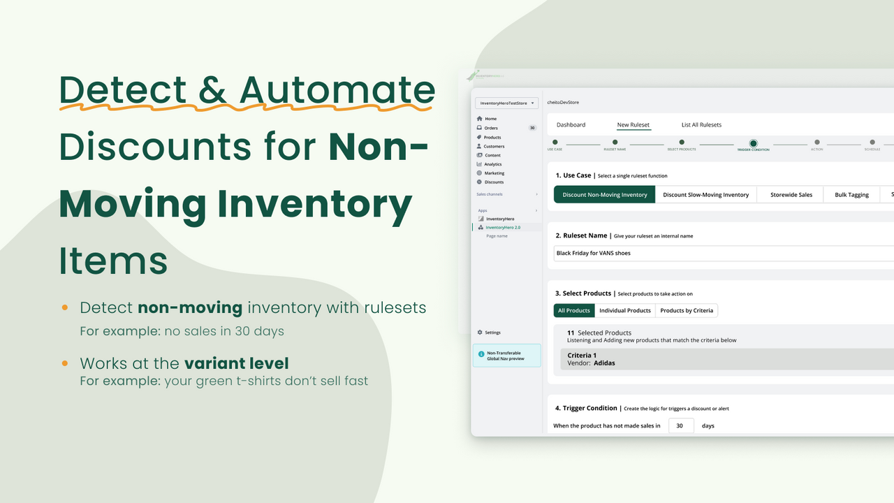 Detecte & Automatize Descontos para Itens de Estoque de Baixa Rotatividade