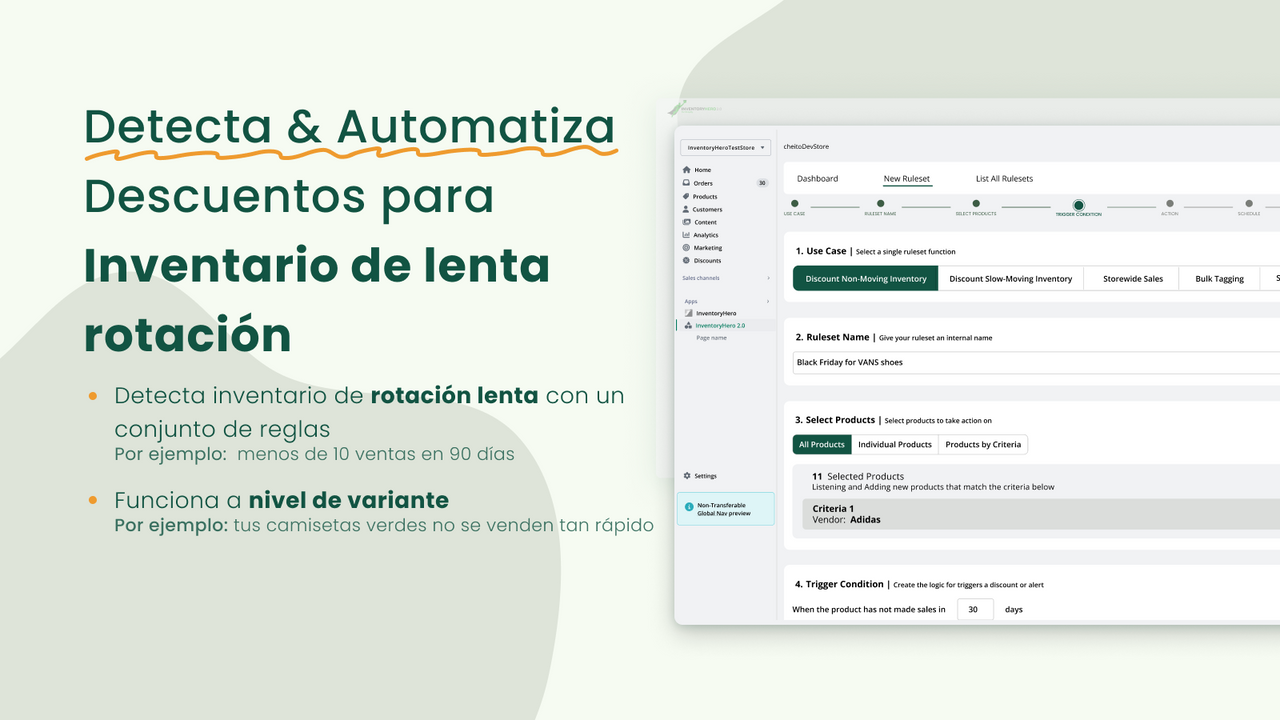 Detecta & Automatiza Descuentos para Inventario de lenta rotació