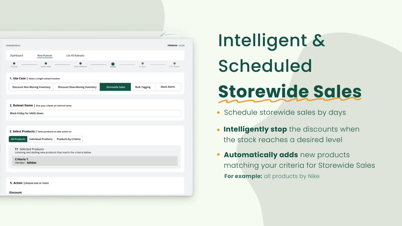 Never Miss Low Intelligent Scheduled Store WidStock Level Alerts