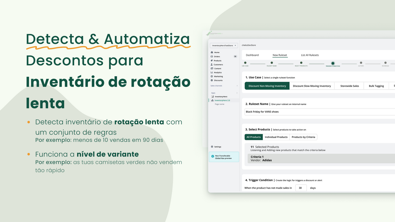 Detecte e Automatize Descontos para Itens de Inventário de Movim