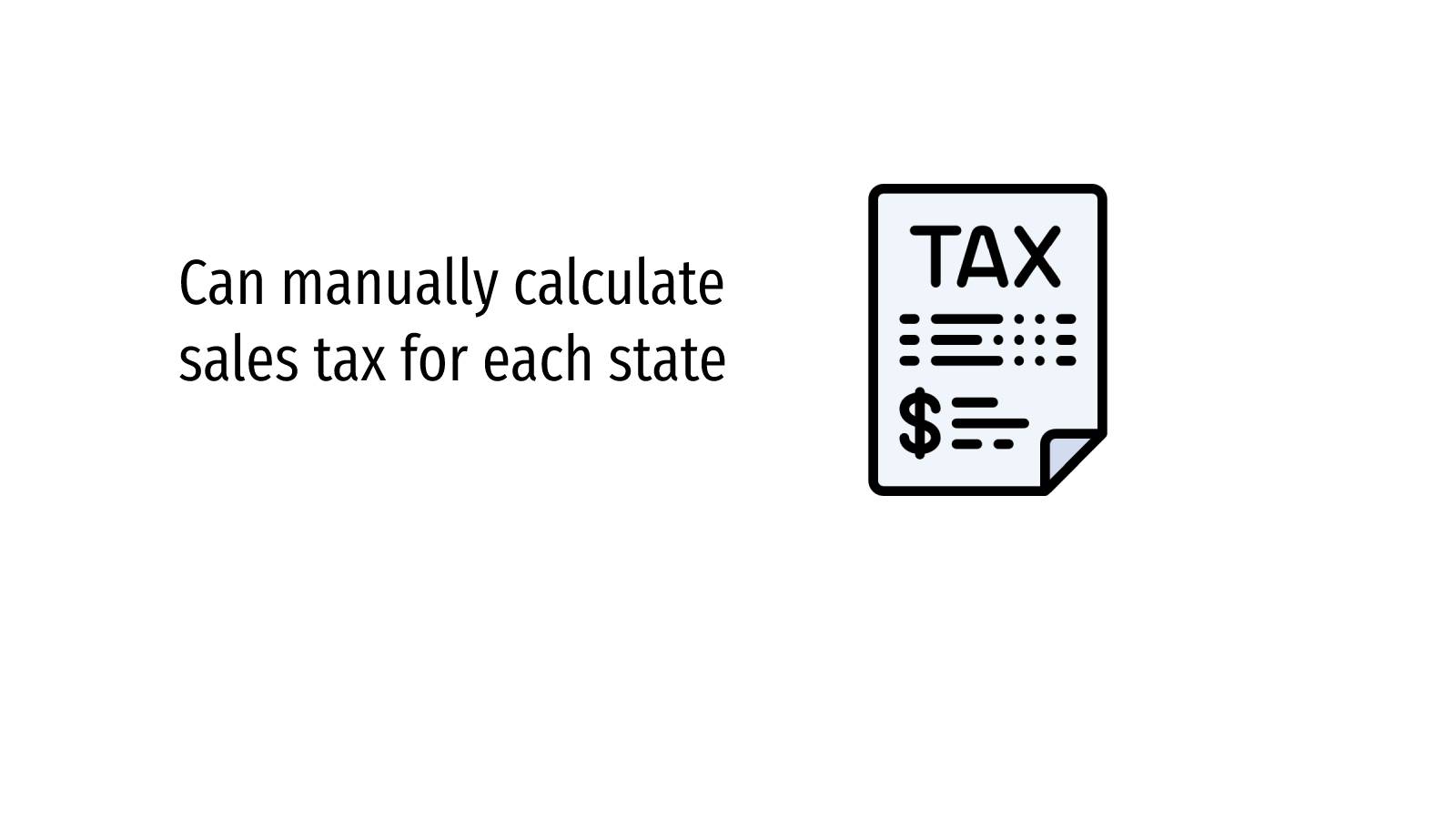 EZ Sales Report + Tax Report Screenshot