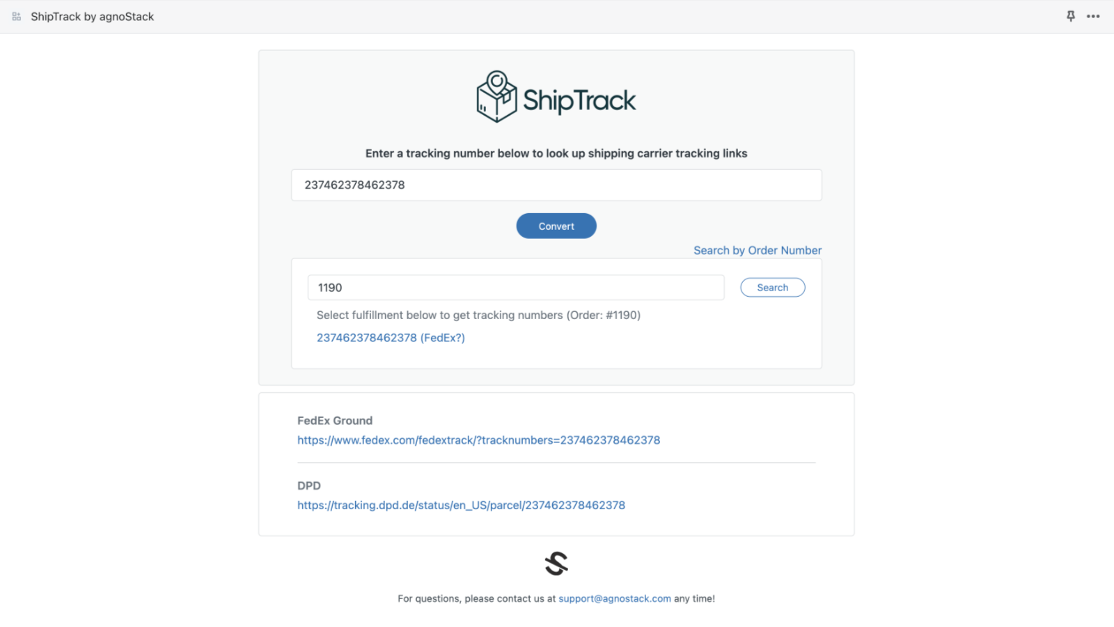 ShipTrack Pro Screenshot