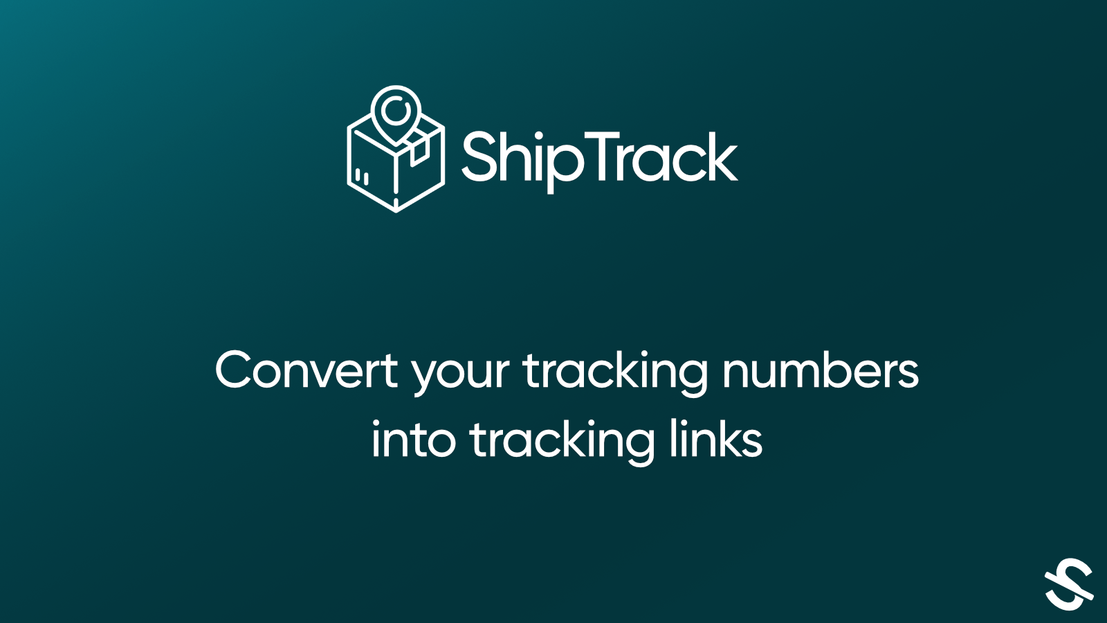 Zet uw trackingnummers om in tracking links