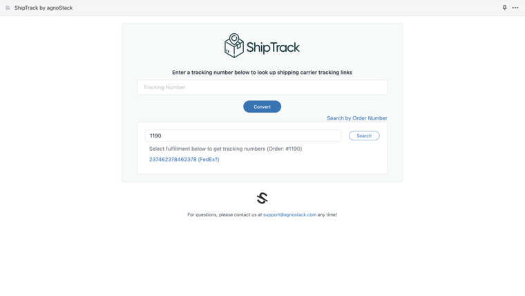 ShipTrack Pro Screenshot