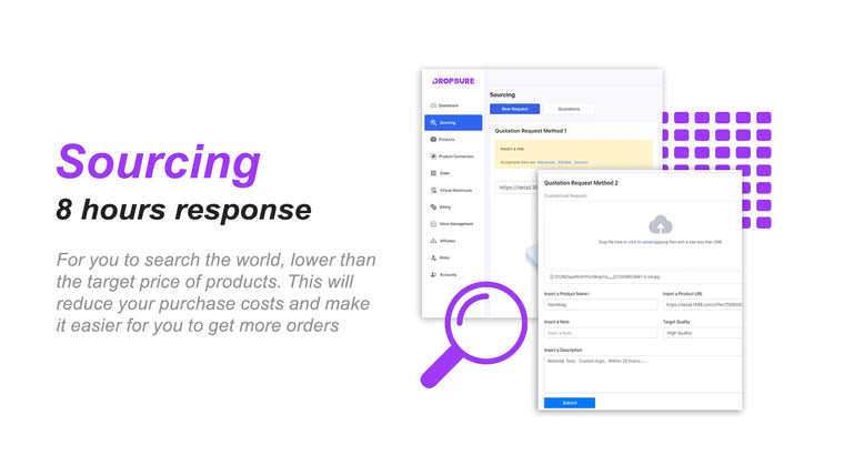 Dropsure ‑ Dropshipping & POD Screenshot