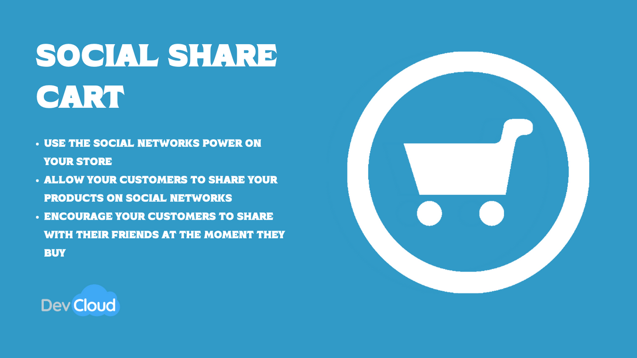 Social Share Cart Screenshot