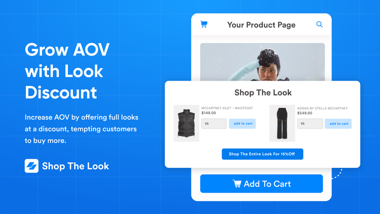 Shop The Look | Lookbook Screenshot