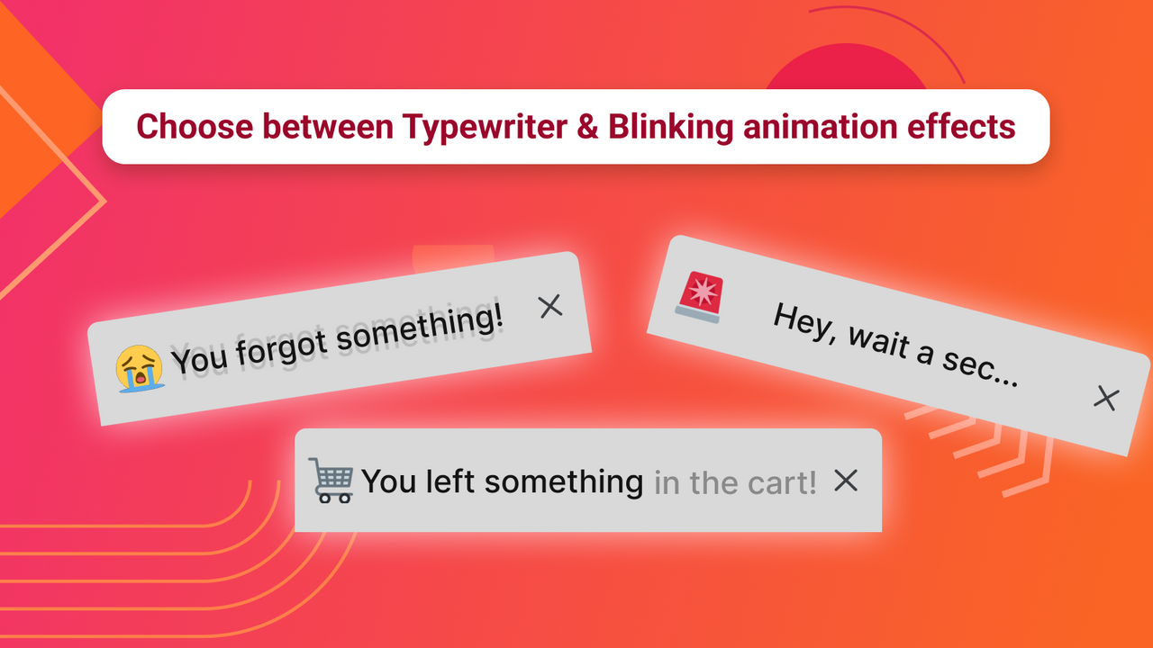 Die App in Aktion: Mehrere Designs der Browser-Tab-Animation