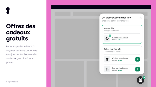 Motivez vos clients à dépenser plus en leur offrant des cadeaux