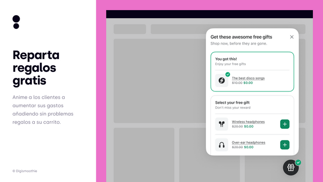 Motive a sus clientes a gastar más con un incentivo de regalo