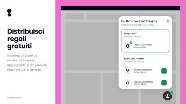 Motivate i clienti a spendere di più offrendo incentivi regalo