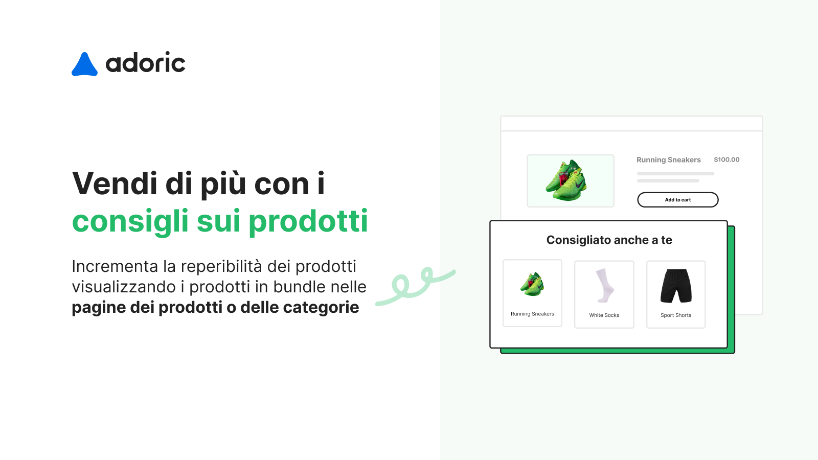 Vendi di più con i consigli sui prodotti