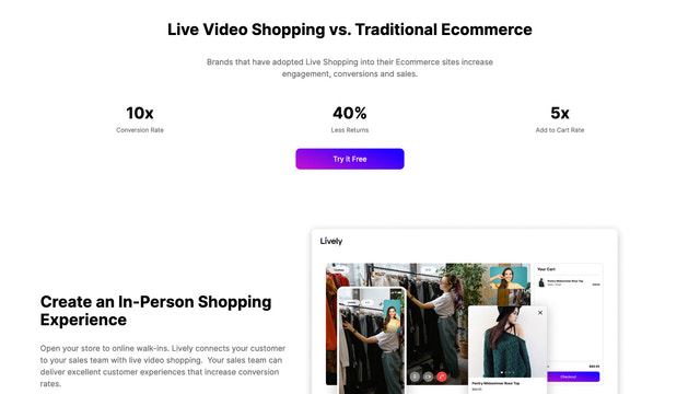 Create an In-Person Shopping Experience