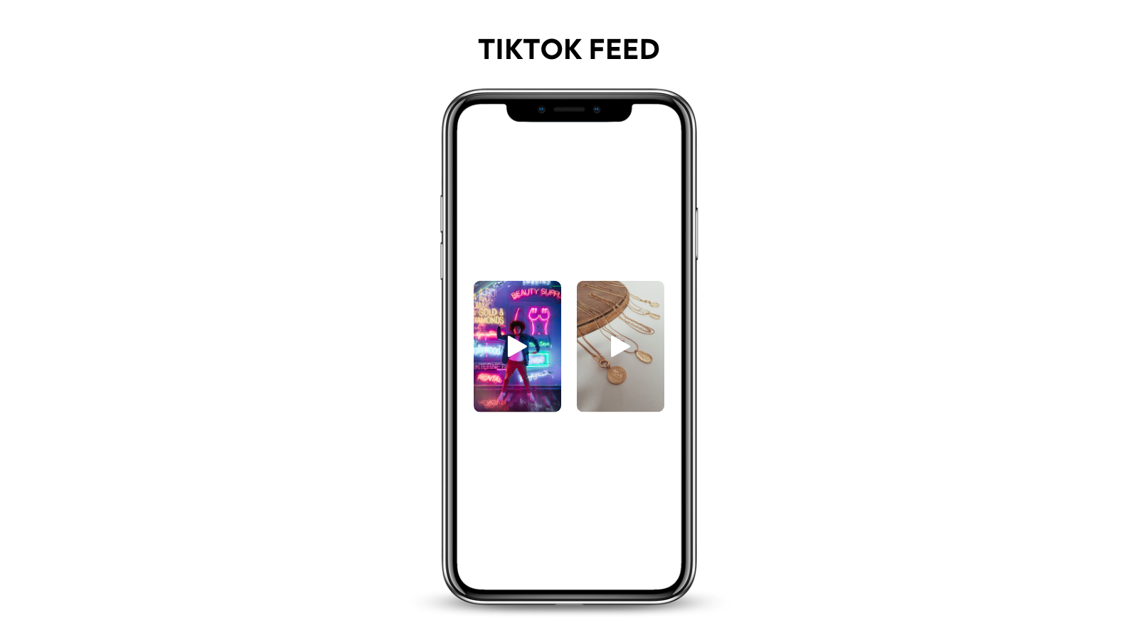 Feed de TikTok, Videos de TikTok, TikTok, Slider de TikTok