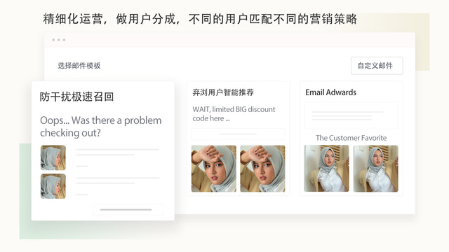 中国版Klaviyo、Omnisend，精细化运营，做用户分层，不同的用户匹配不同的营销策略