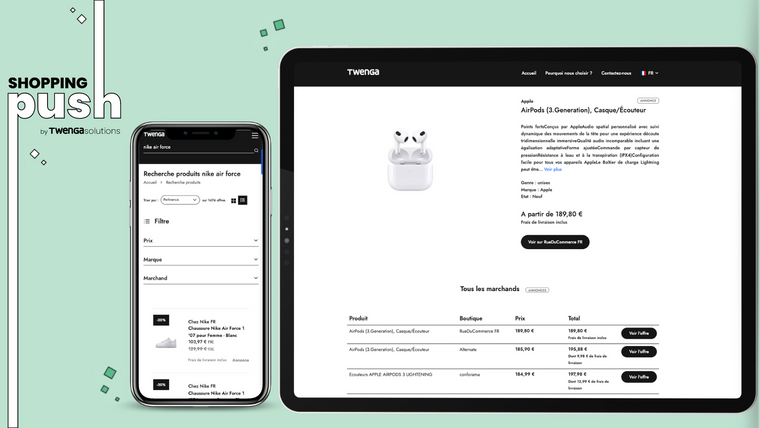 Twenga: Price Comparison Screenshot