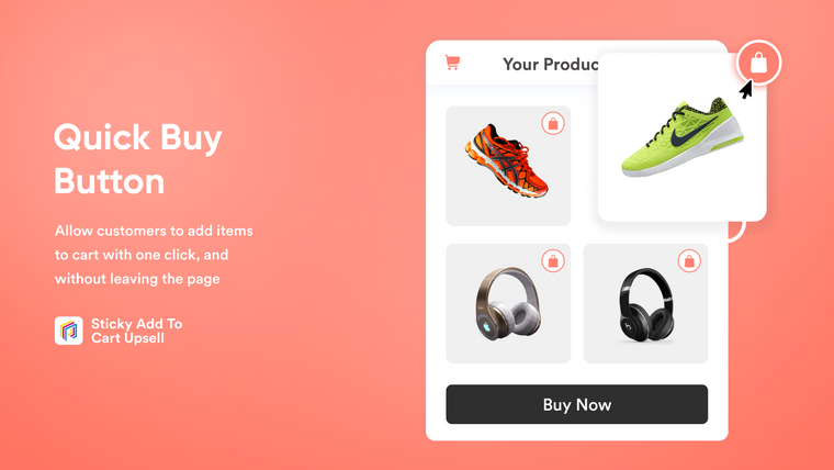 Sticky Add Cart & Upsell • EA Screenshot