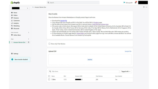Importera dina produktrecensioner från Amazon till Shopify-webbutik