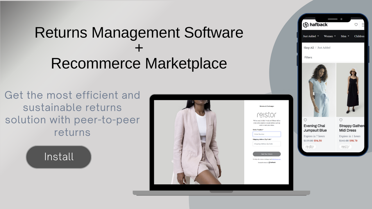 Returns Management + Recommerce Marketplace