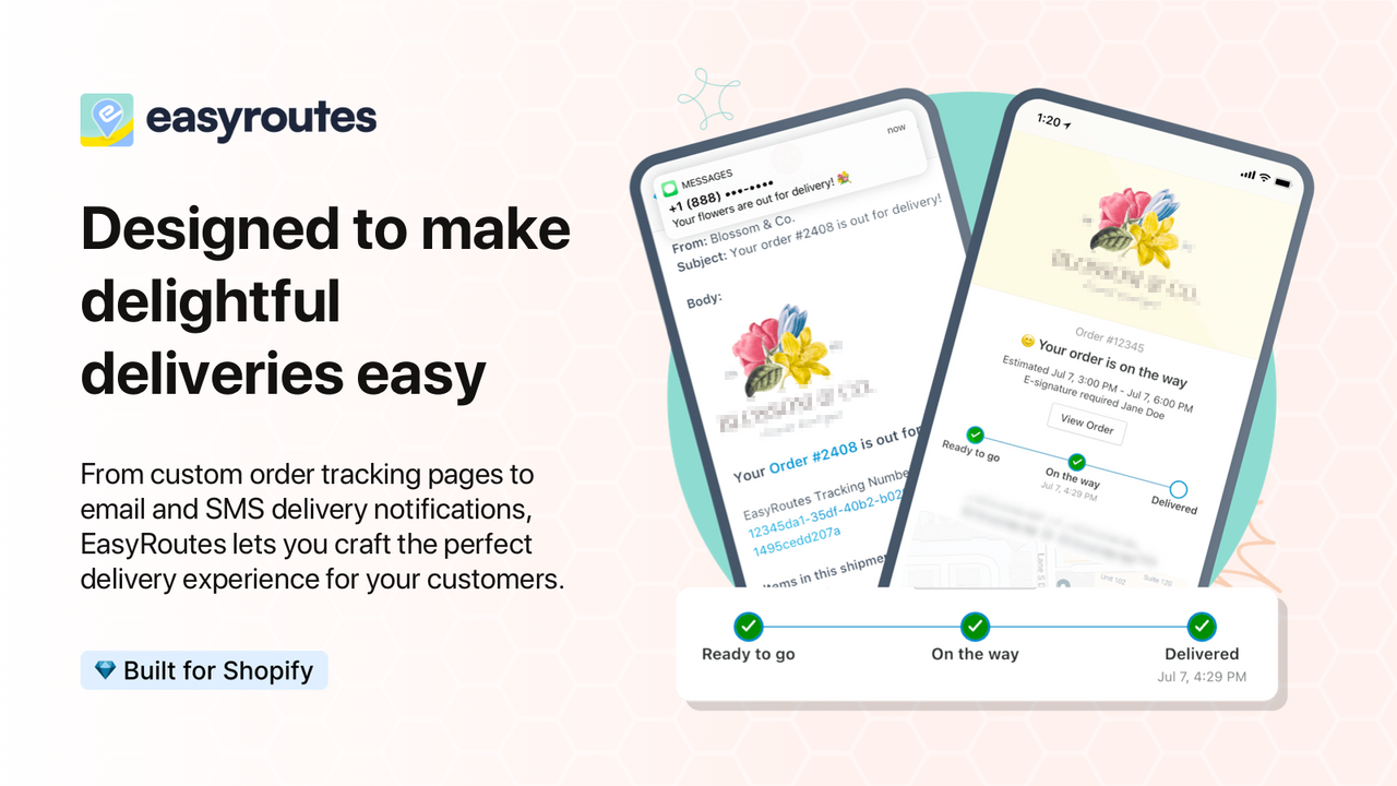 EasyRoutes Local Delivery — Best Route Planner for Shopify