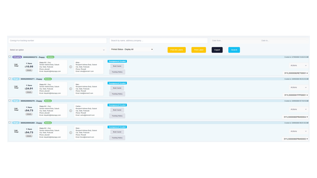 Order management