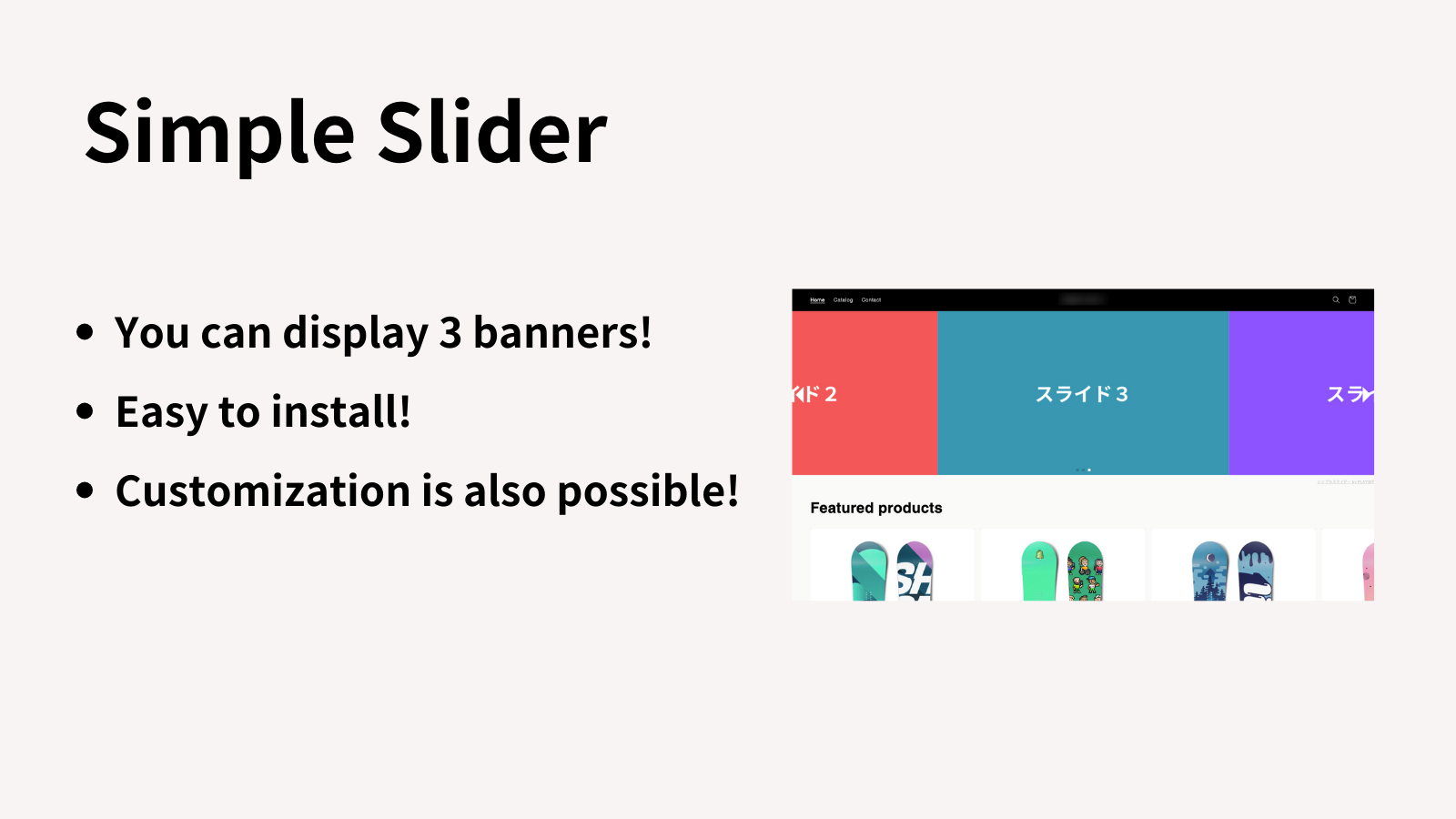 Simple Slider