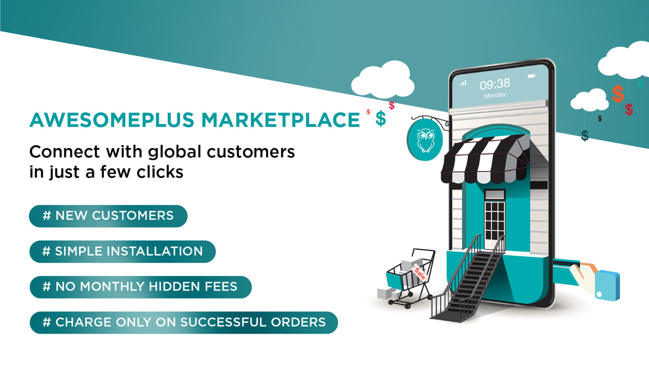 AwesomePlus Marketplace Screenshot