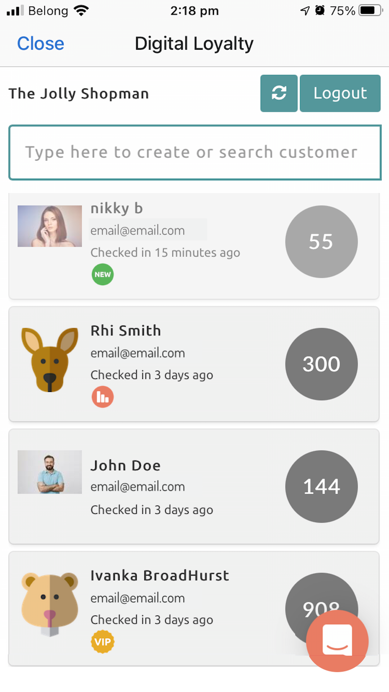 Loyalzoo Digital Loyalty Screenshot