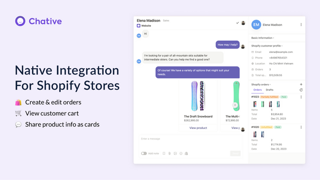 Native Integration För Shopify Butiker