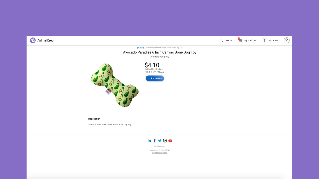 Product Details Page