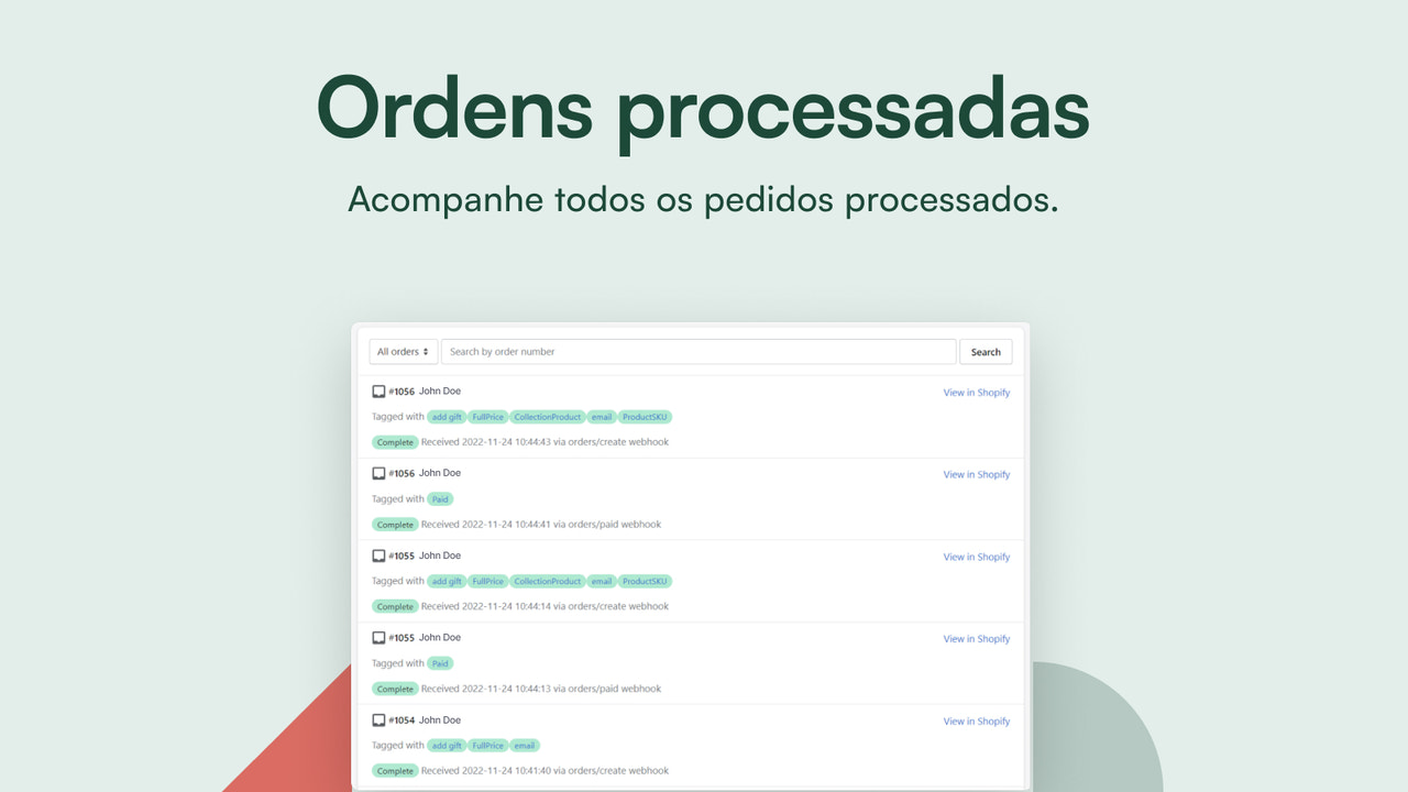 Regre pedidos anteriores para criar segmentos de clientes.