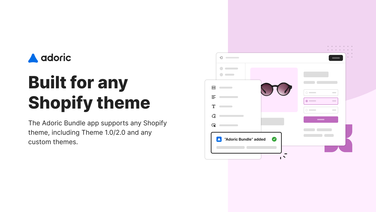 Für jedes Shopify-Theme geeignet