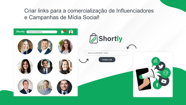 Marketing de influencers - link de afiliado - Links curtos dedic