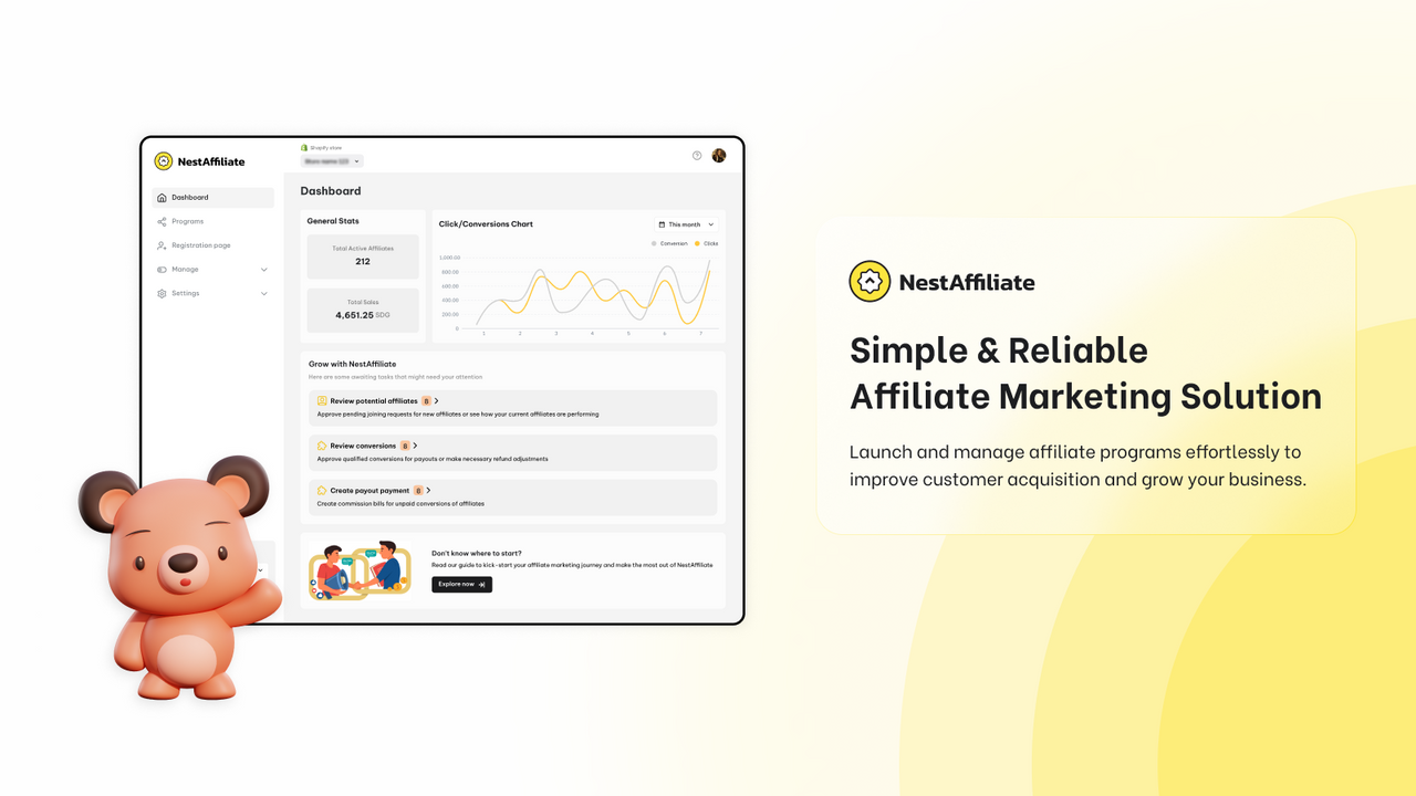 NestScale: Affiliate Marketing Screenshot