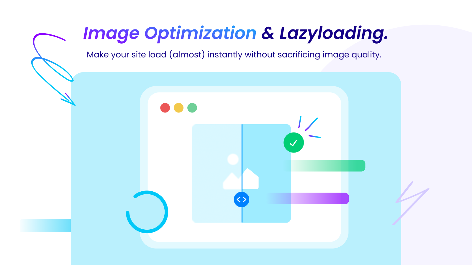 Bildoptimering & Lazyloading