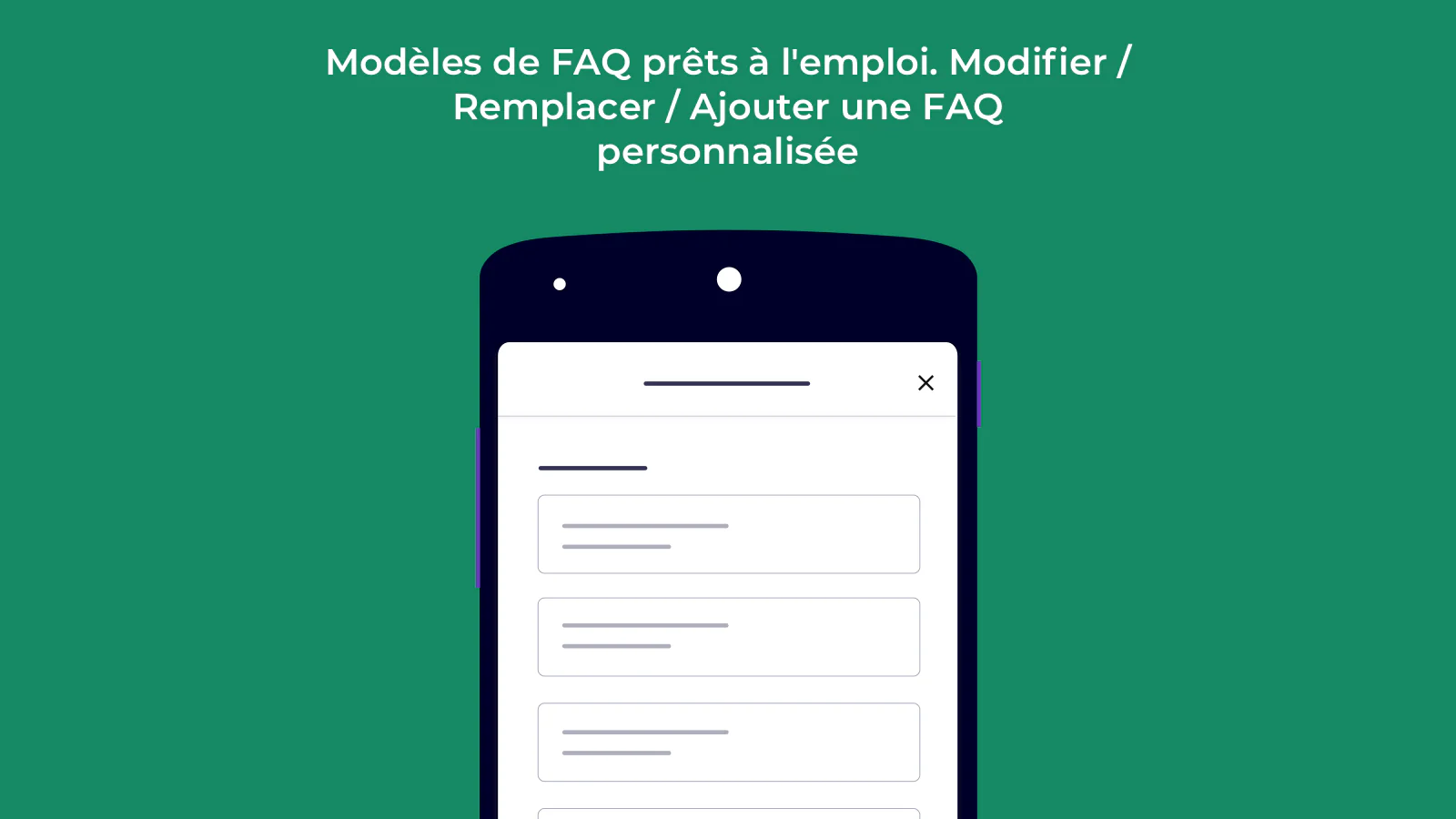 Faqprime Modèles de FAQ prêts à l'emploi.