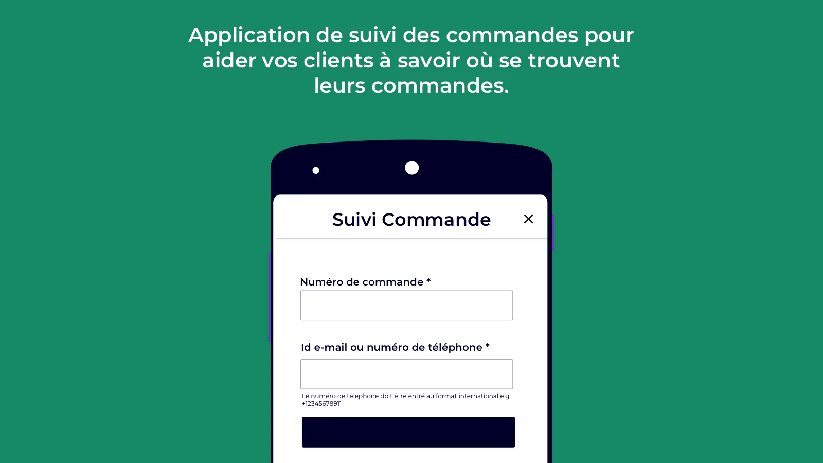 Faqprime suivi des commandes application