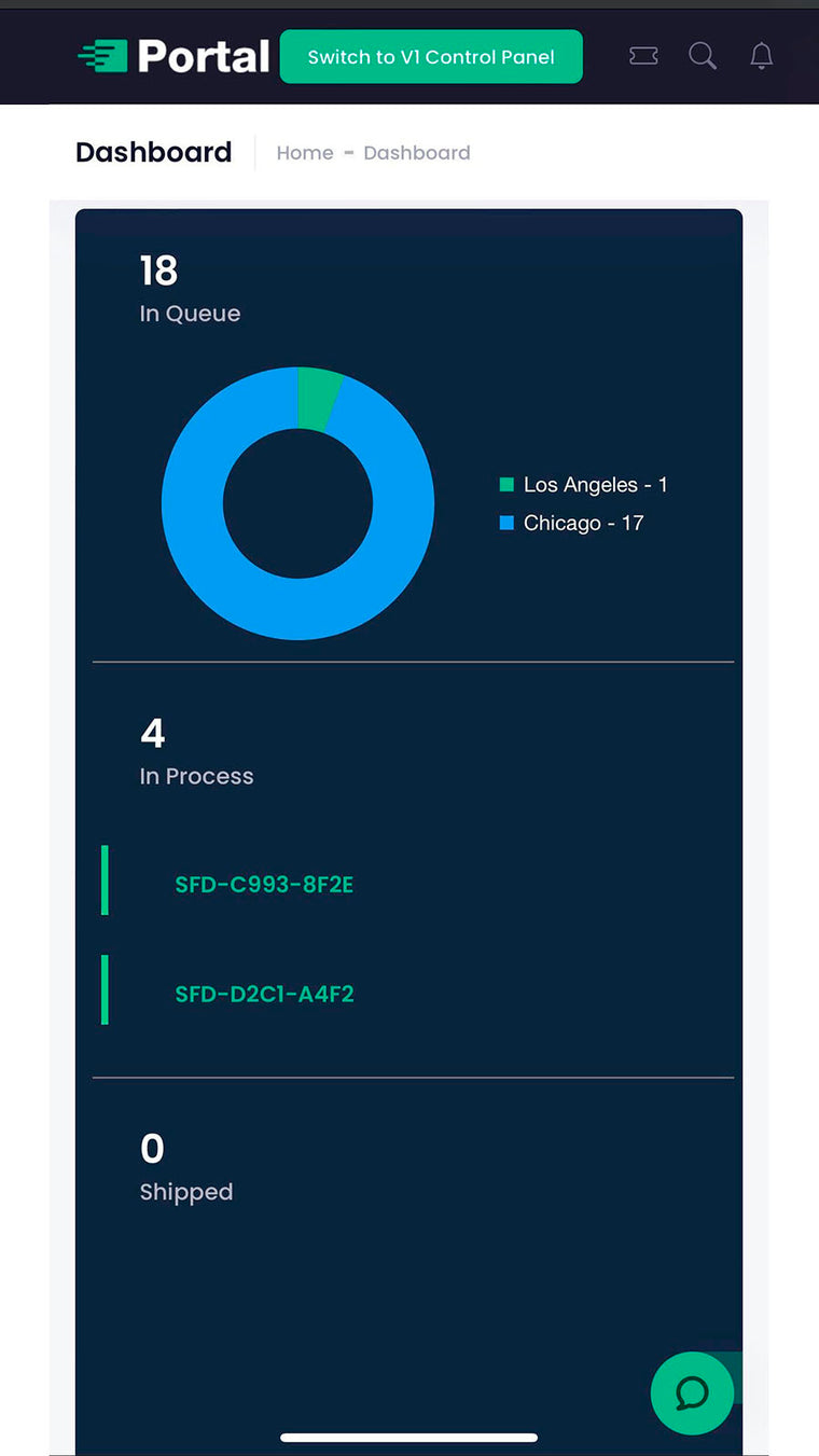 Shipfusion Order Fulfillment Screenshot