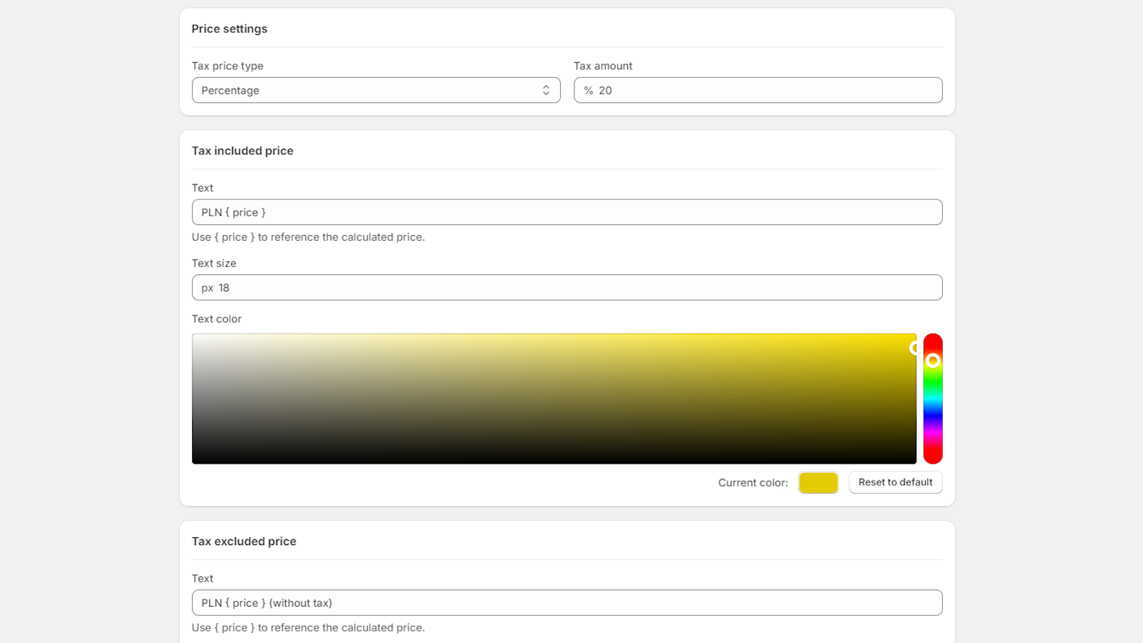 ETP Show VAT Dual Prices B2B Screenshot