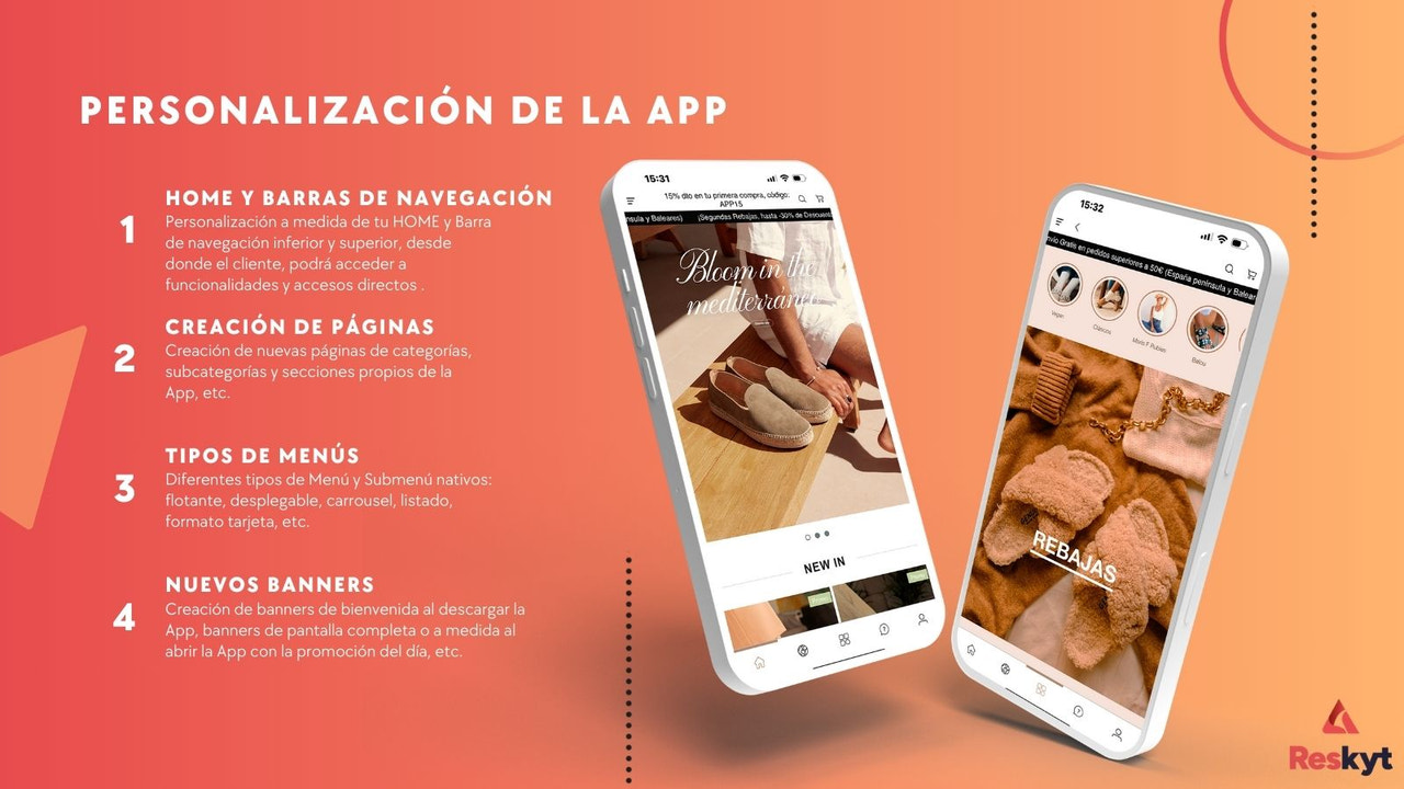 Creamos y personalizamos tu APP a Medida 