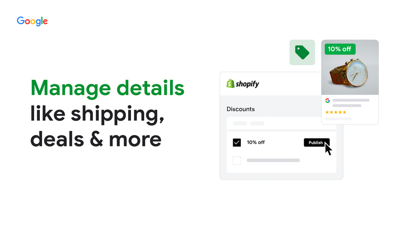 Google &  - Drive sales with the Google &  app on Shopify