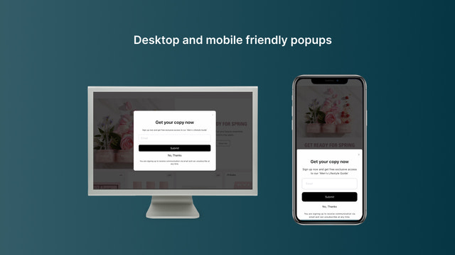 Design responsivo para desktop e mobile