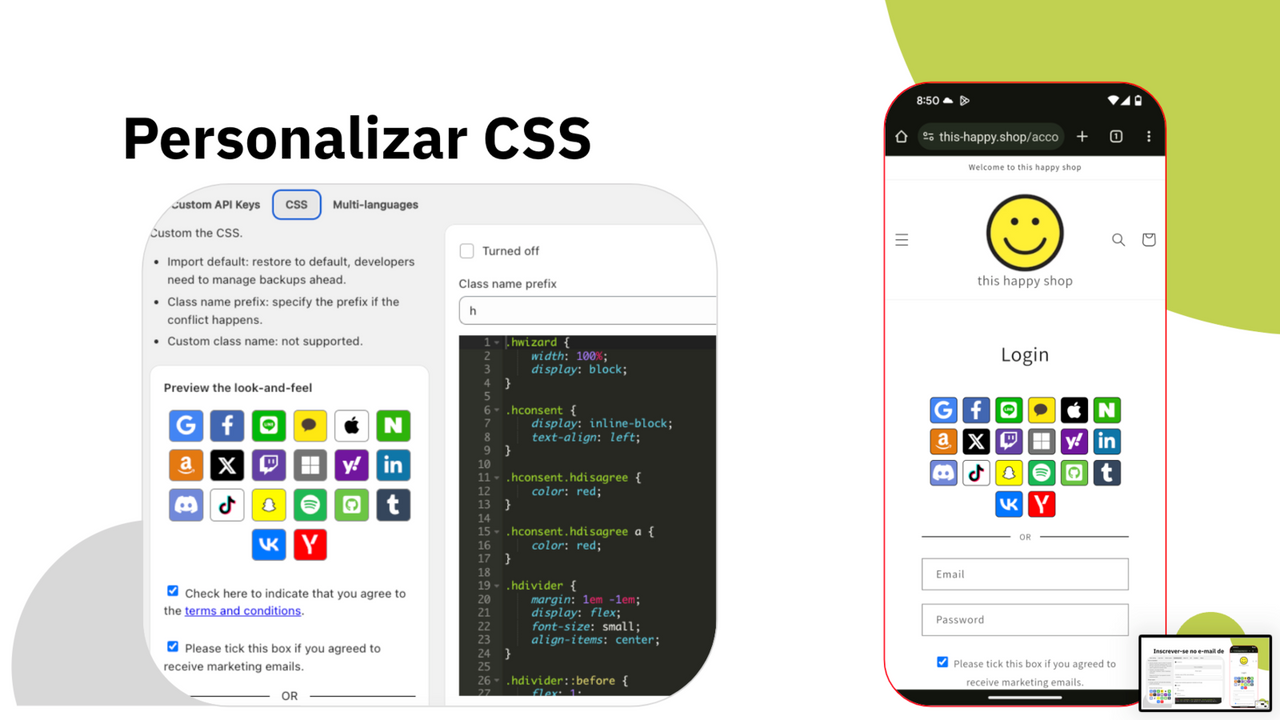 Personalizar CSS