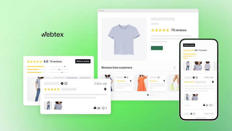 Webtex Product Reviews Screenshot