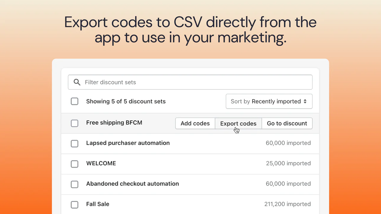 Bulk Discount Code Bot - The bulk discount code generator app for