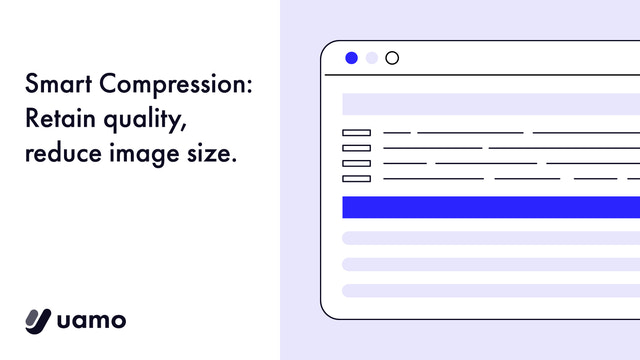 Compression intelligente : Conservez la qualité, réduisez la taille de l'image.